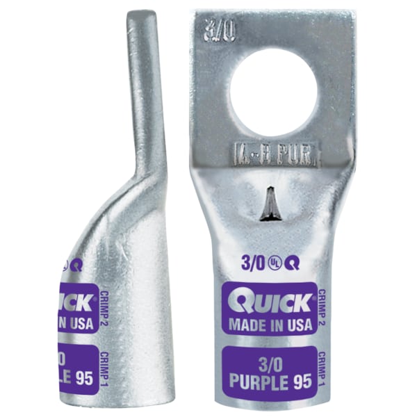 Sight Hole Lug, 3/0, 3/8", PK5